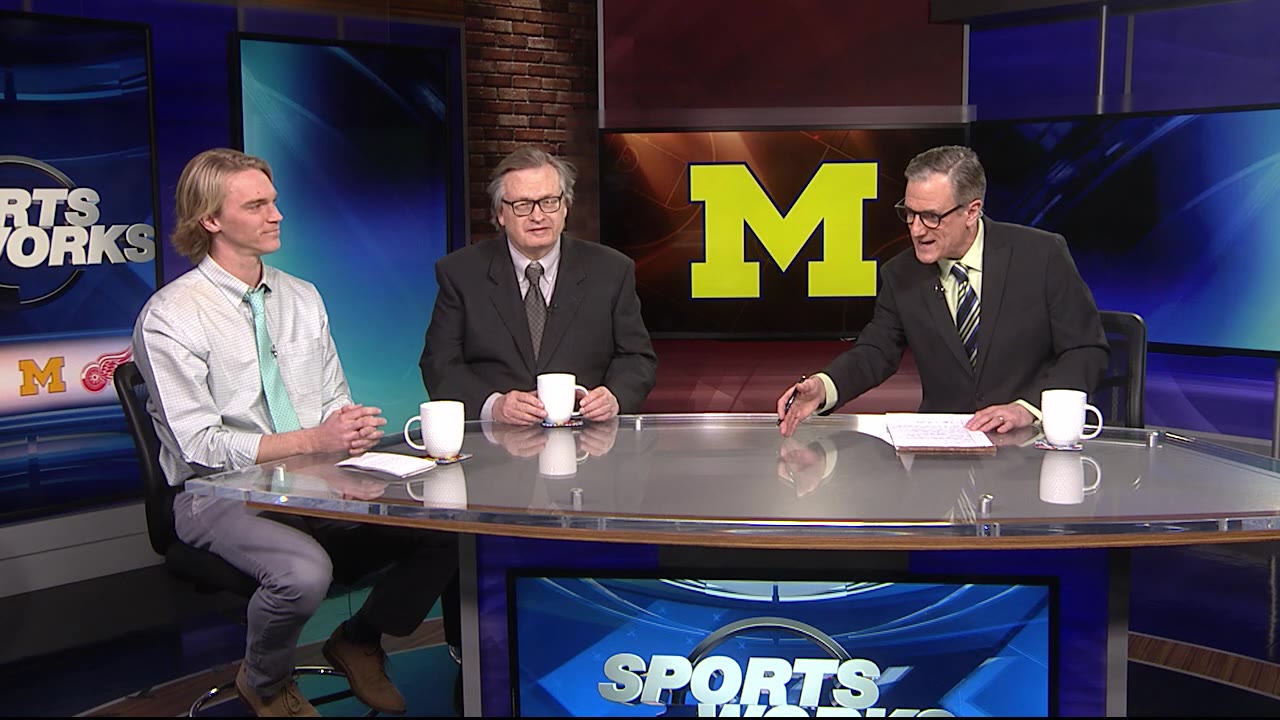 Sportsworks 2-26-23 -- Michigan's big win, MSU's collapse, Red Wings, Tigers, Pistons and more with Pat & Burchie