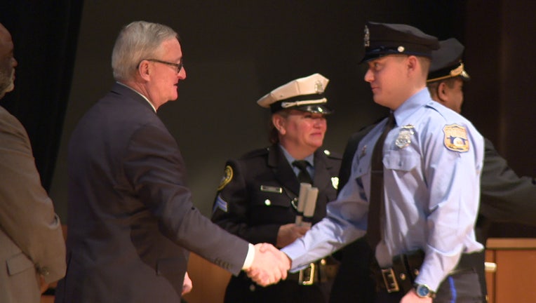 30多名新警官加入费城坦普尔大学警察队伍，帮助维护城市安全 