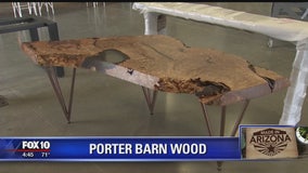 Porter Barn Wood gives new life to recovered barn items | Made in Arizona