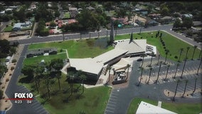 Drone Zone: The history behind a Phoenix church designed by Frank Lloyd Wright