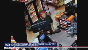 Phoenix Police search for armed robbery suspect; reward offered for information