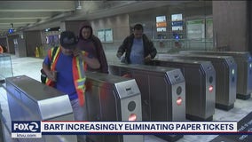 BART increasingly eliminating paper tickets