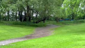 Rain led to flooding near Henderson, Minnesota