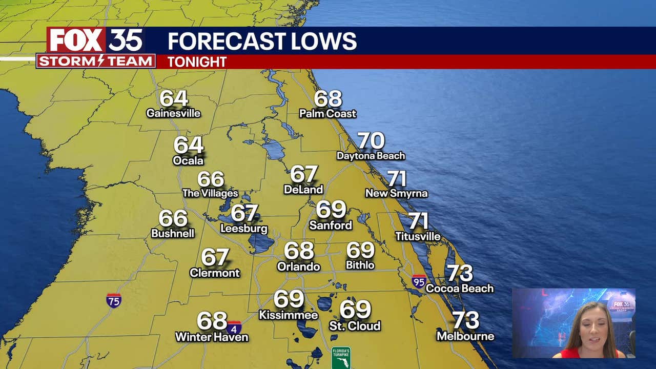 Orlando Weather Forecast Nov. 1, 2024 FOX 51 Gainesville