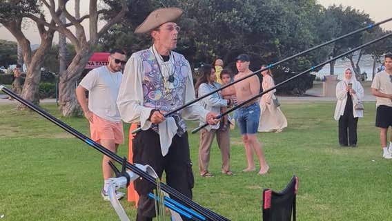 California bubble entertainer cited for 'fluid littering'