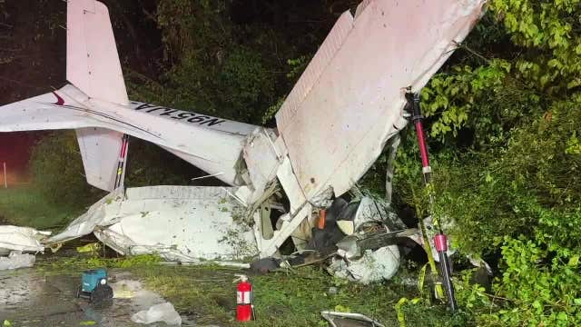 2 survive plane crash near Chattanooga airport; FAA investigating