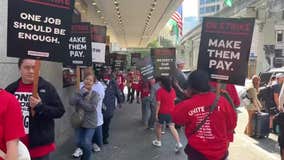 Hotel workers strike across major US cities. What it means for guests