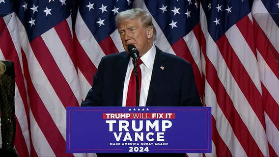 Donald Trump presidential election acceptance speech