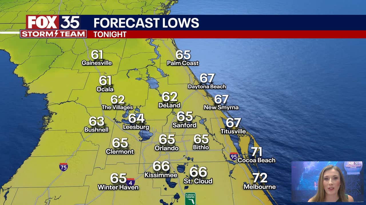 Orlando Weather Forecast Oct. 25, 2024 FOX 51 Gainesville