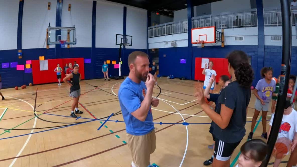Surge in signups for girl's basketball camp