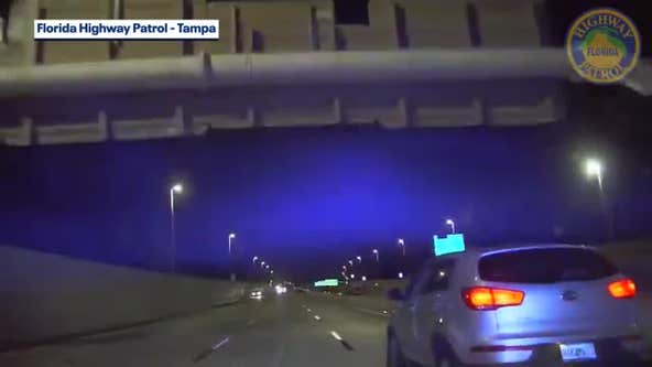 Trooper Stops Impaired Wrong-Way Driver On Tampa Highway