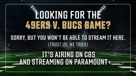 Where to watch the 49ers vs Bucs game this weekend