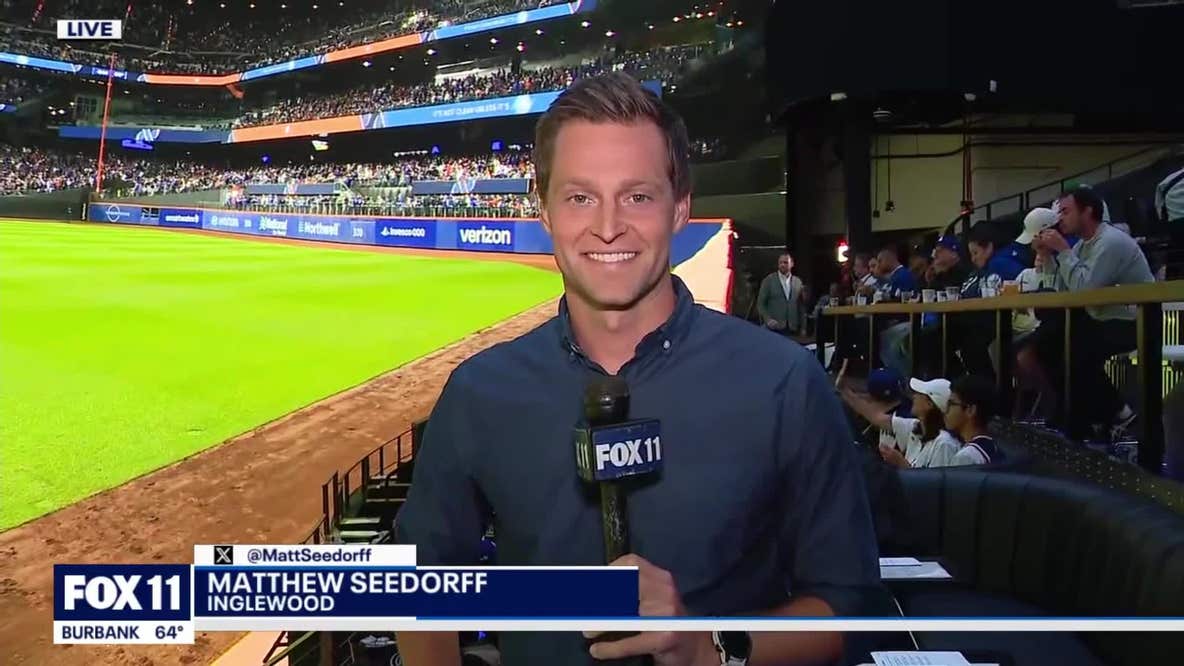 Cosm Los Angeles hosts Dodgers NLCS watch party