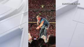 Watch: Chris Martin pauses Coldplay concert to help young fan find a better seat