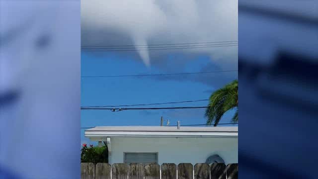 Funnel cloud spotted in Daytona Beach, NWS confirmed