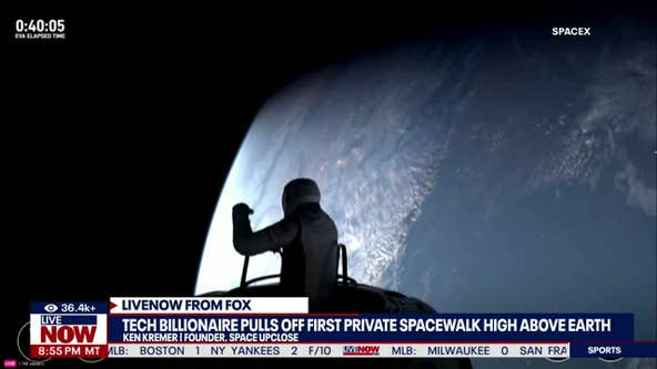 Tech billionaire pulls off first private spacewalk