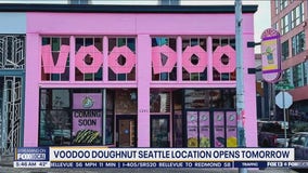 Voodoo Doughnut opens Seattle location Tuesday