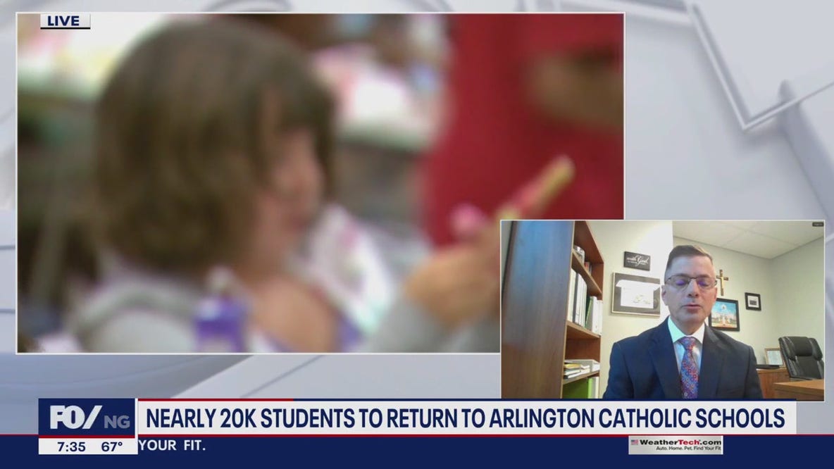 Nearly 20K students return to Arlington Catholic schools