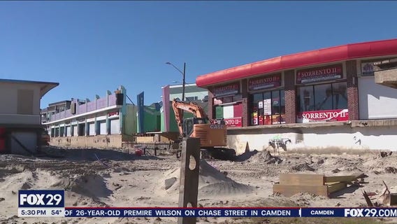 Wildwood's boardwalk disappears for renovation