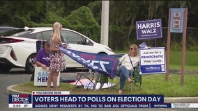 Election Day voters waiting 3 hours in Orlando