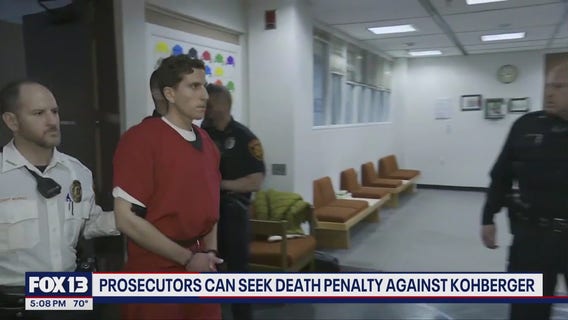 Prosecutors can seek the death penalty against Bryan Kohberger