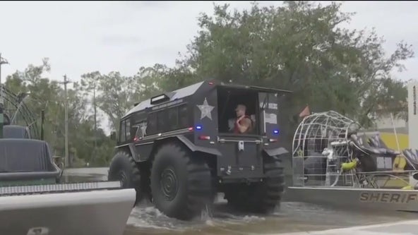 High water rescue vehicles