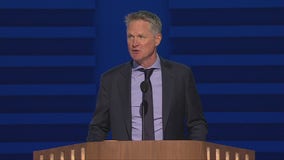 2024 DNC: Steve Kerr takes stage