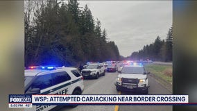 Armed carjacking at WA-Canada border ends in pursuit