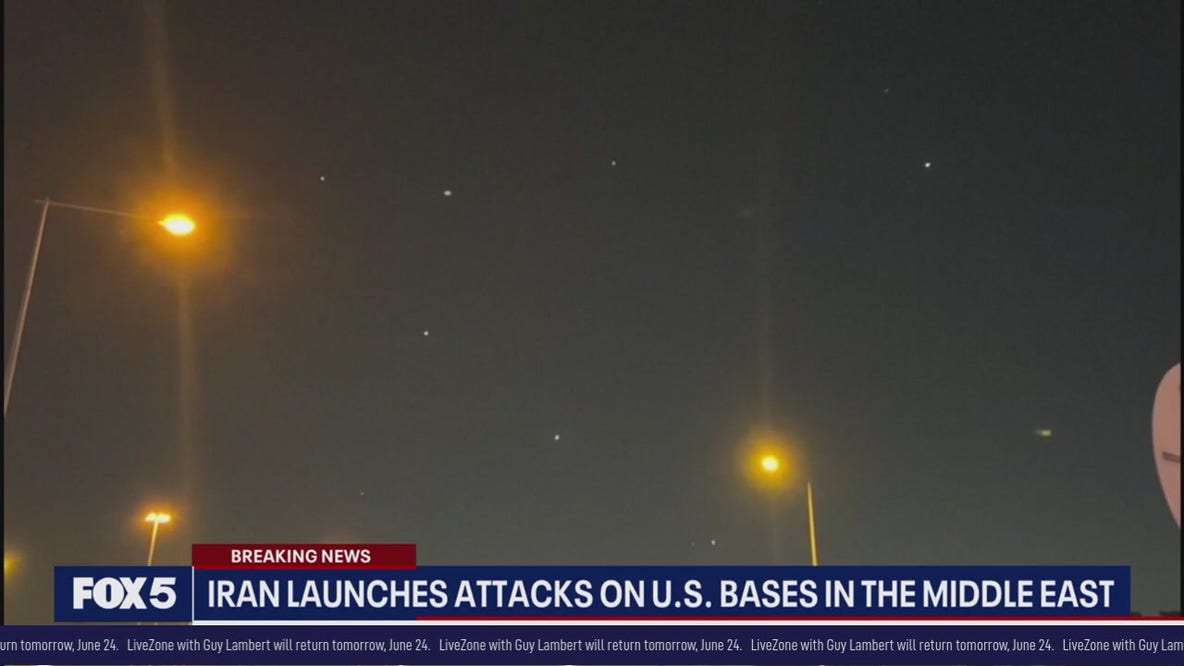 Iran fires missiles at U.S. bases in the Middle East