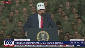 FULL REMARKS: Trump speaks to US troops in Japan
