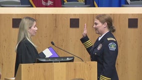 APD chief Lisa Davis officially sworn in