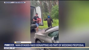 Man stages fake kidnapping as part of wedding proposal