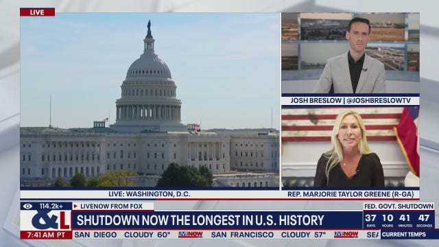 Rep. Marjorie Taylor Greene: Senate Republicans should use nuclear option to pass continuing resolution