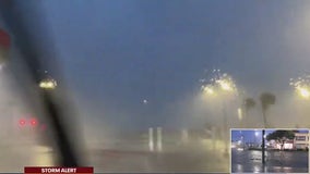 Hurricane Beryl arrives on Texas coast