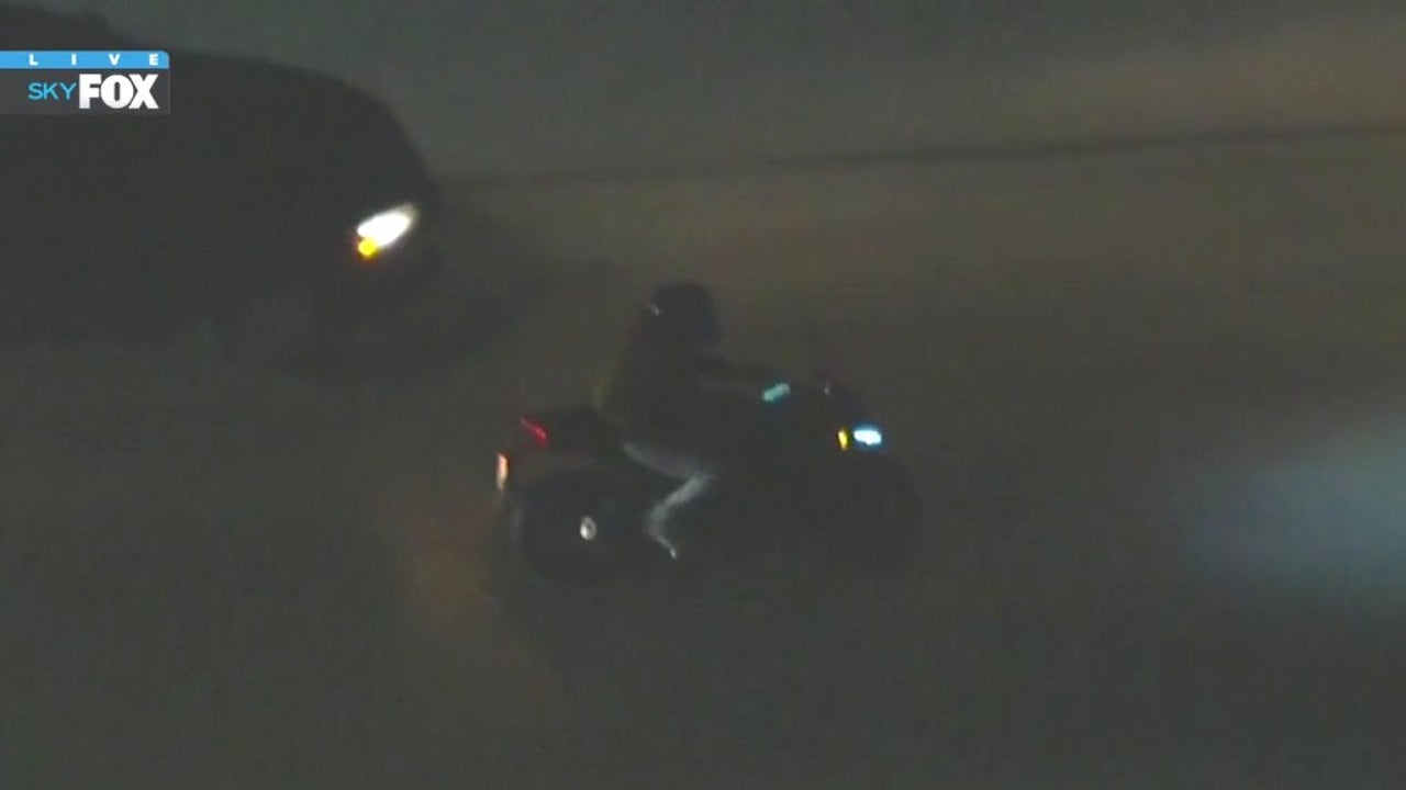 Motorcyclist under police's watch | FOX 11 Los Angeles