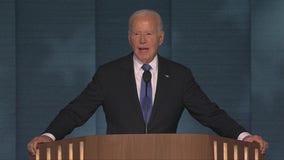 Biden gets a rousing ovation at 2024 DNC