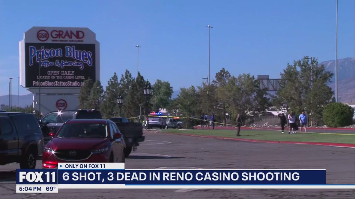 Reno Casino shooting: 6 shot after suspect goes on random shooting rampage