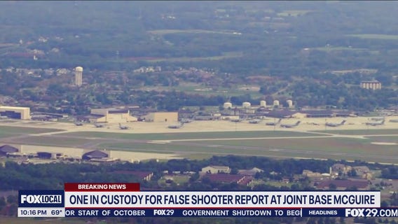 Government employee accused of falsely reporting active shooter at Joint Base McGuire-Dix-Lakehurst