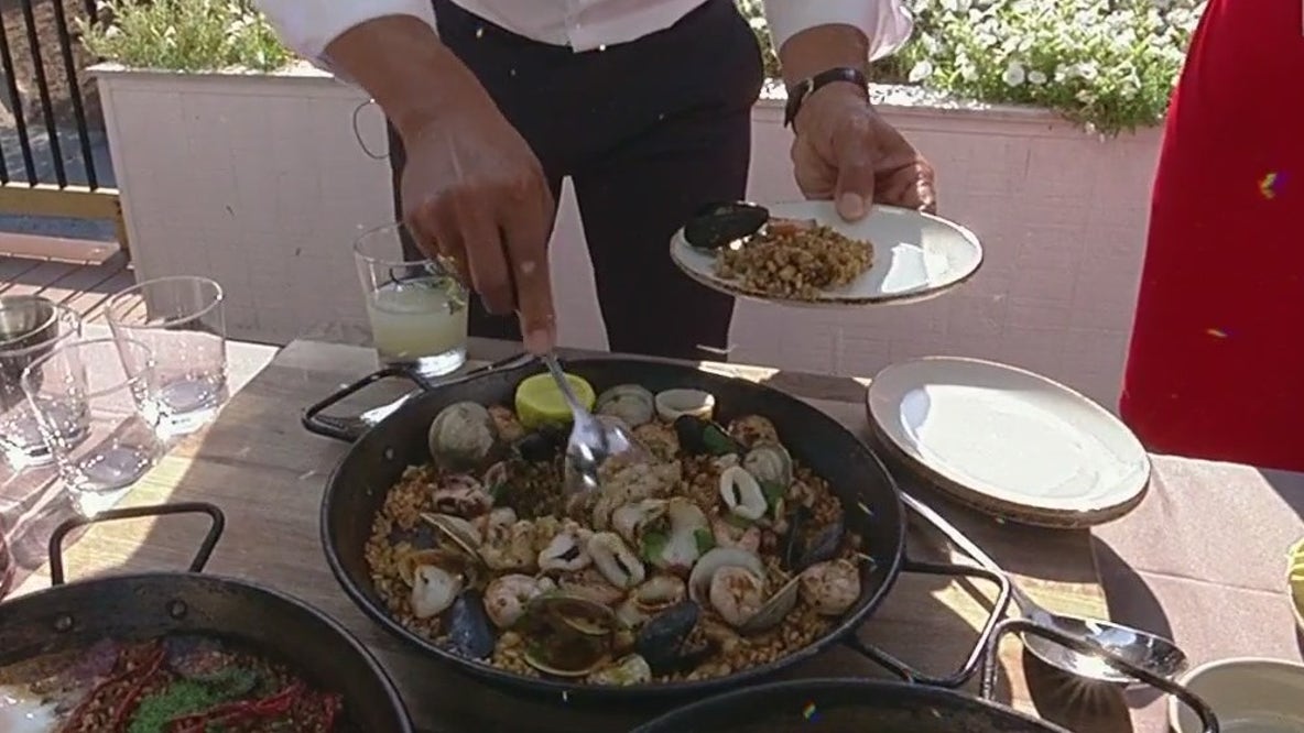 Paella and brunch favorites with Boqueria