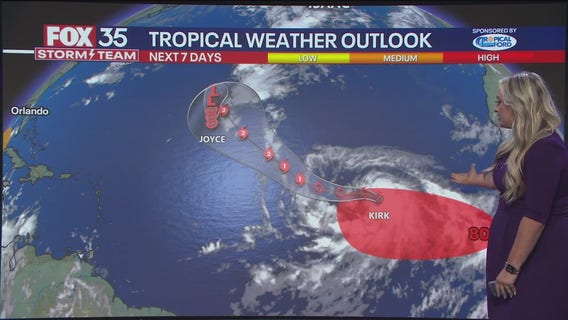 Tropical Storm Kirk forms, forecast to become large, powerful hurricane this week: NHC