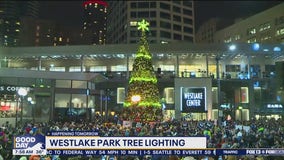 Seattle holiday events, Christmas tree lightings