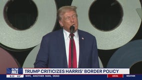 Trump criticizes Harris border policy