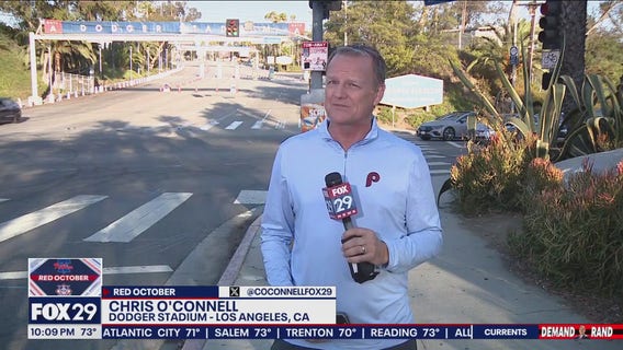 Phillies fans head to Los Angeles ahead NLDS game 3