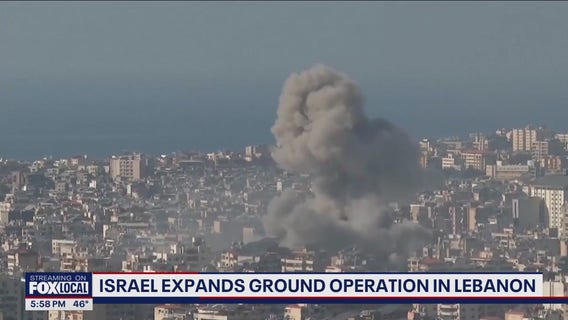 Israel expands ground operation in Lebanon