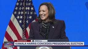 Vice President Kamala Harris concedes  presidential election