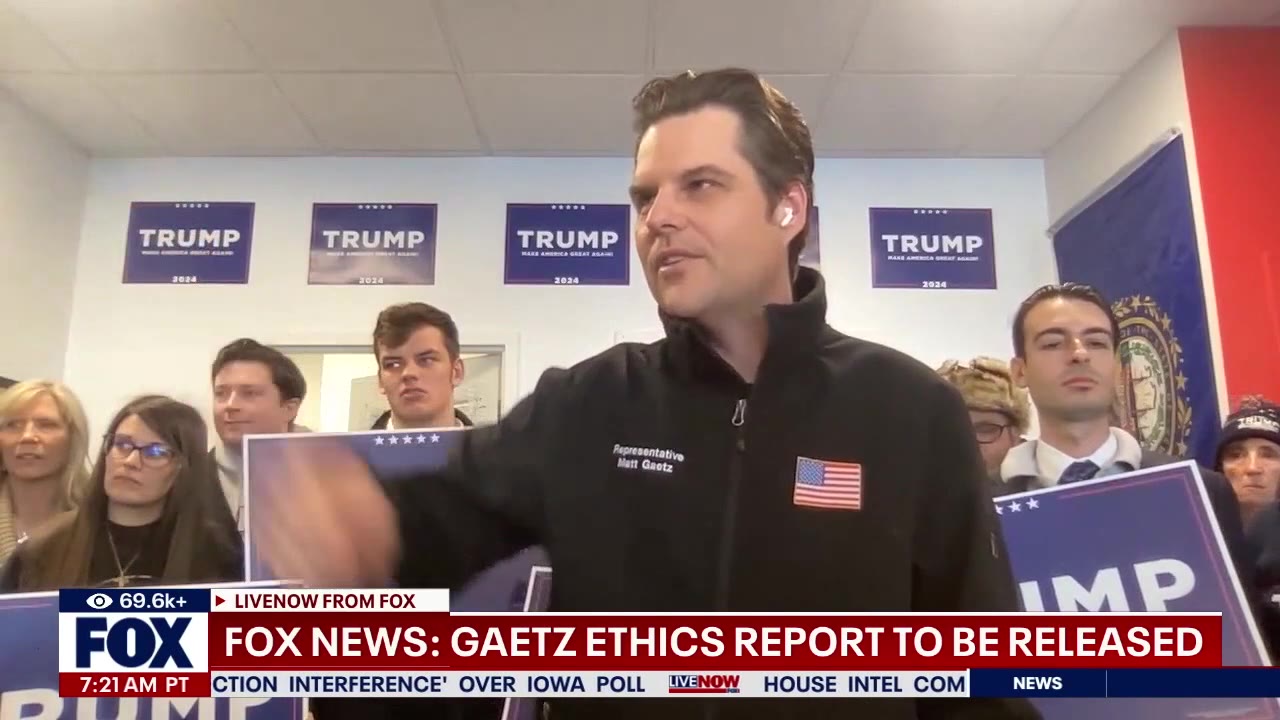 House votes to release the Gaetz ethics report