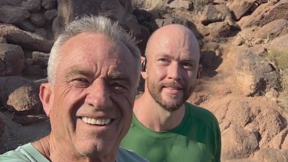 RFK Jr.'s choice of attire while hiking in Arizona sparks online chatter