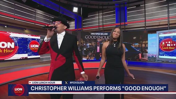 Christopher Williams performs new single "Good Enough"