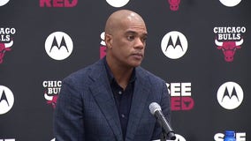 Full press conference: Chicago Bulls GM Marc Eversley speaks on selecting Noa Essengue