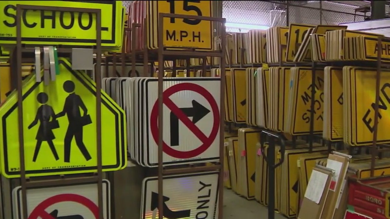 An inside look at how NYC street signs are made | FOX 5 New York